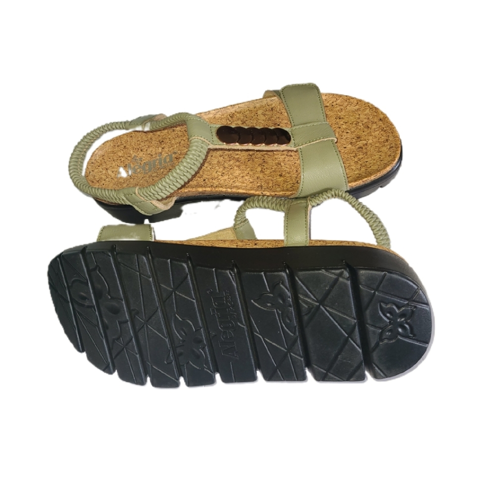 ALEGRIA by PG LITE HARLIE SAGE T STRAP SANDALS - Picture 6 of 8